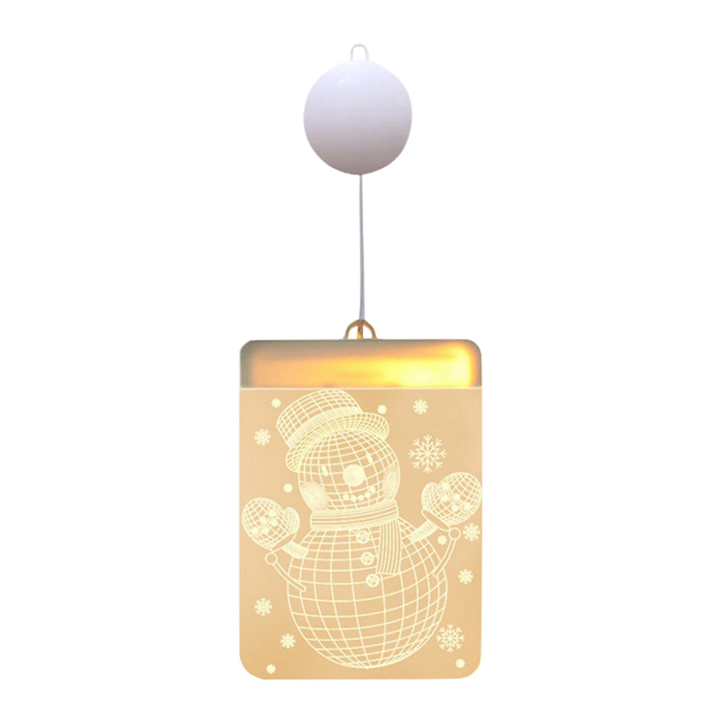 Christmas Atmosphere Chandelier Holiday Light Suction Cup Light Christmas LED Light