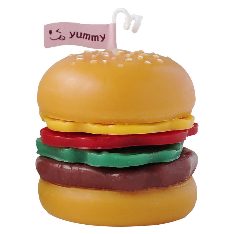 Burger Aromatherapy  Party Candle（2pcs）