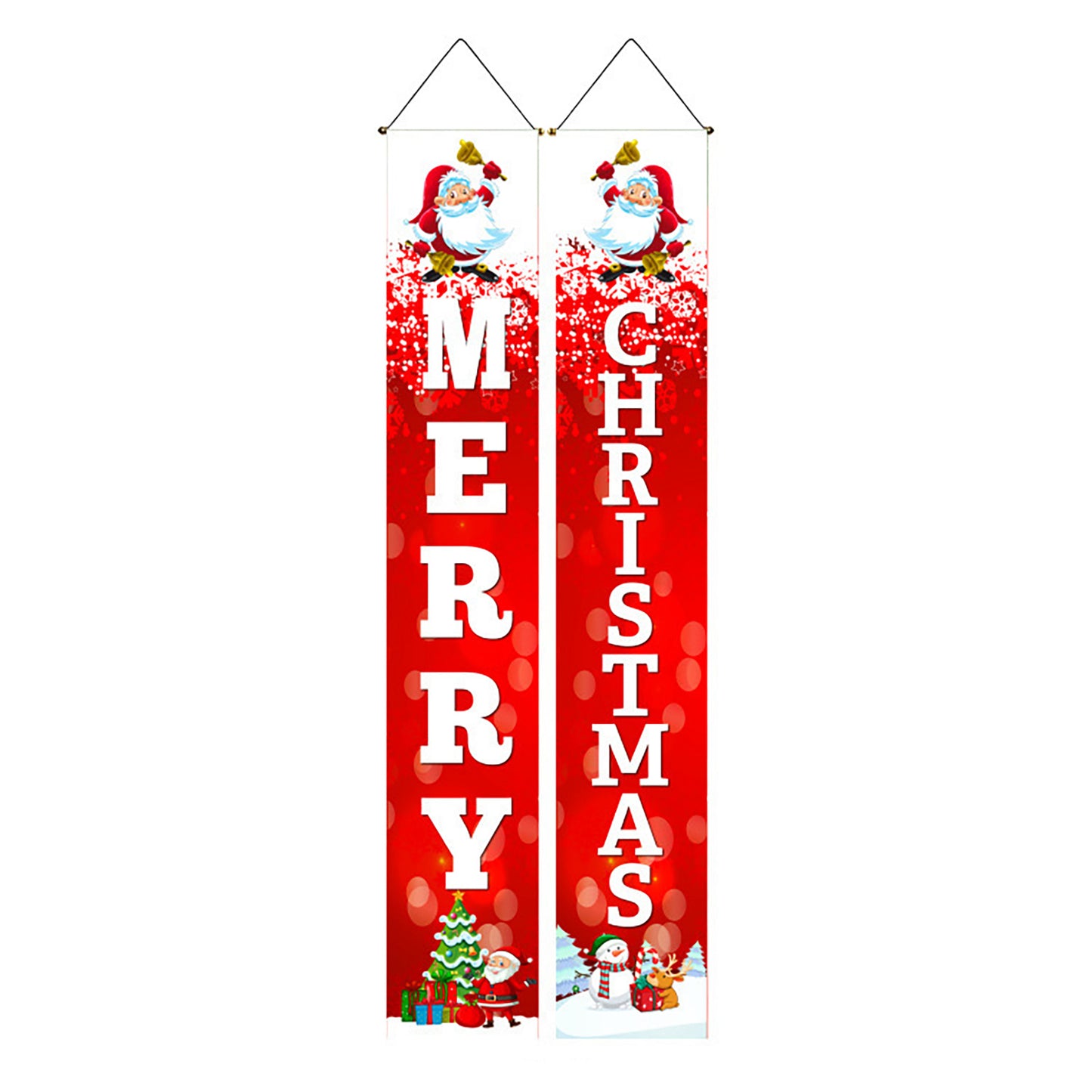Christmas Door Decoration 2023 Merry Christmas Banner Decor