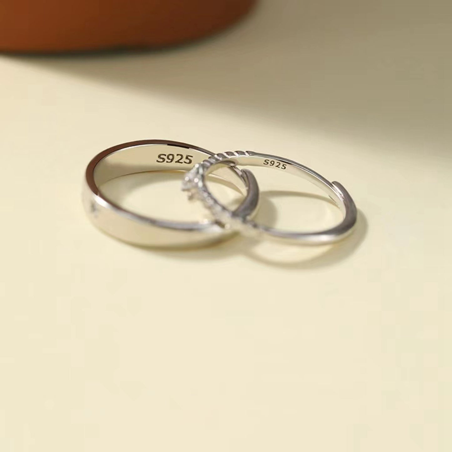 Little Prince and Rose Couple Ring