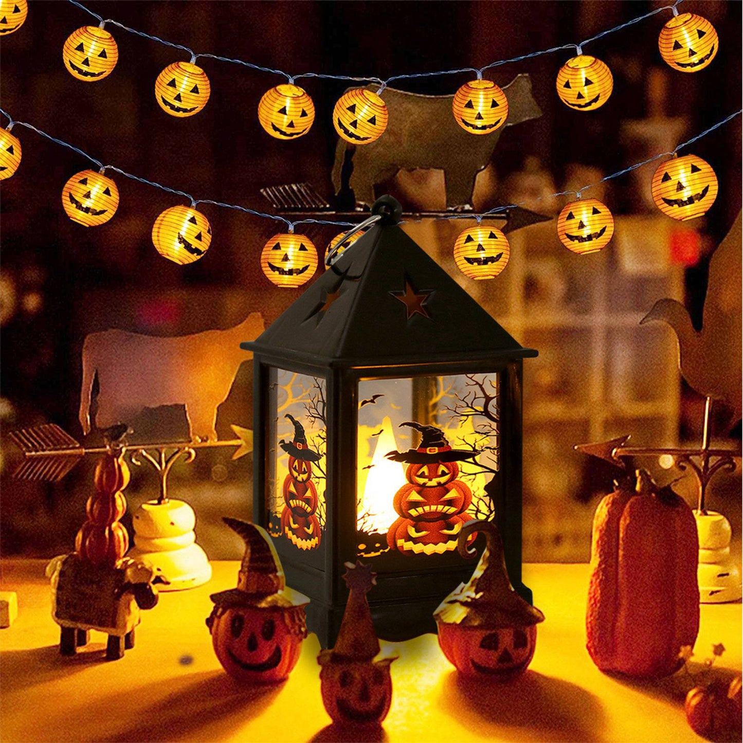 Halloween decorations, Night Light Festival decorations, suitable for Halloween celebration parties, ghosts