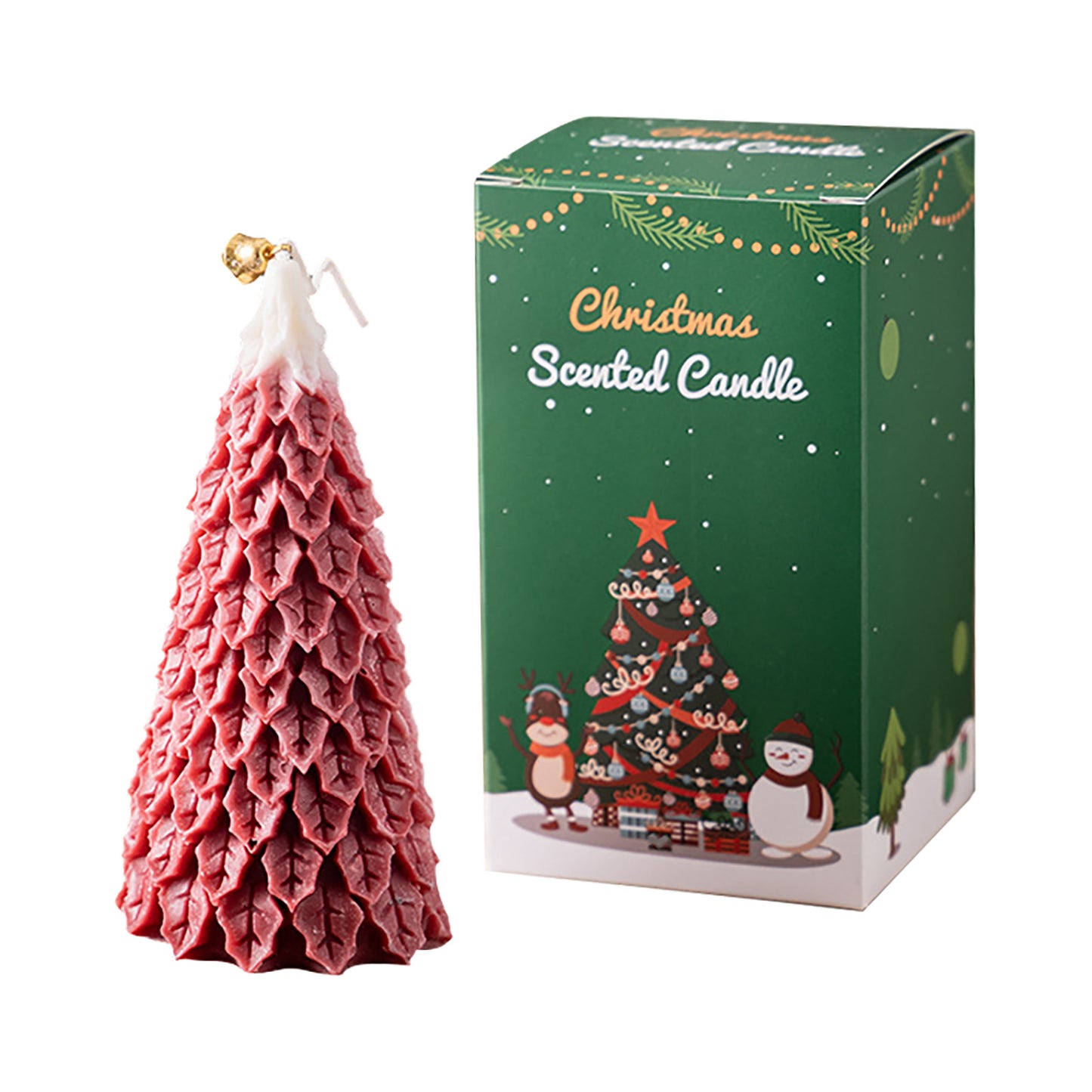 Christmas scented candle gifts, Christmas tree scented candles