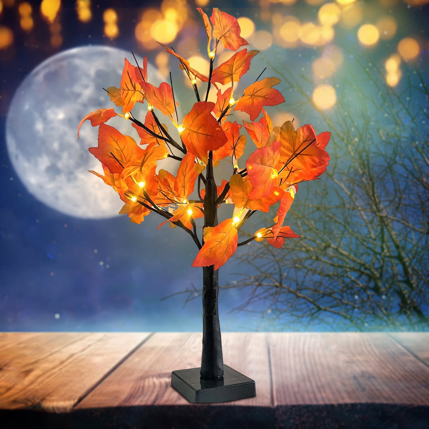 Maple Tree Light for Fall Thanksgiving Deco