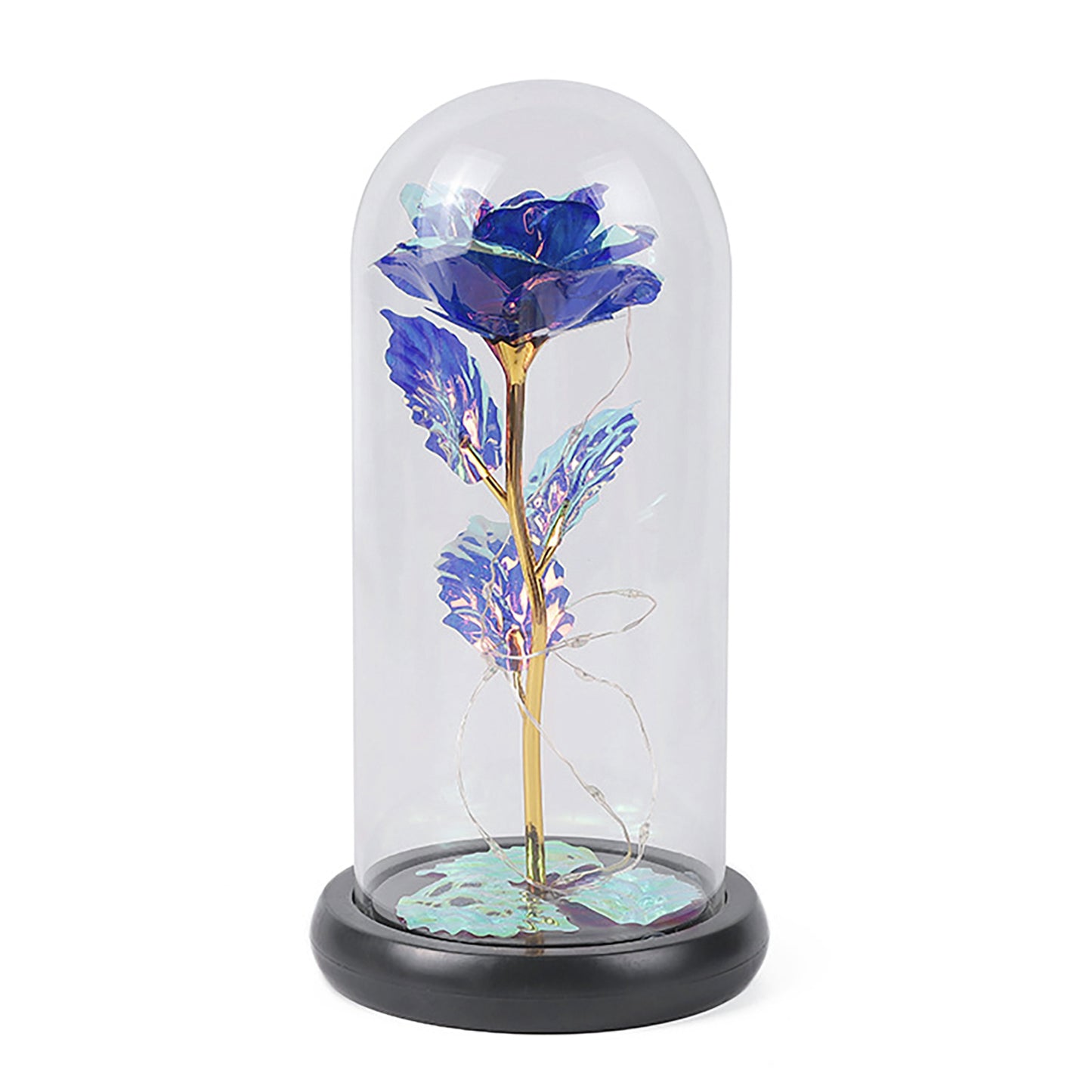 Preserved Fresh Flower LED ledlight Artificial Rose 3-pack